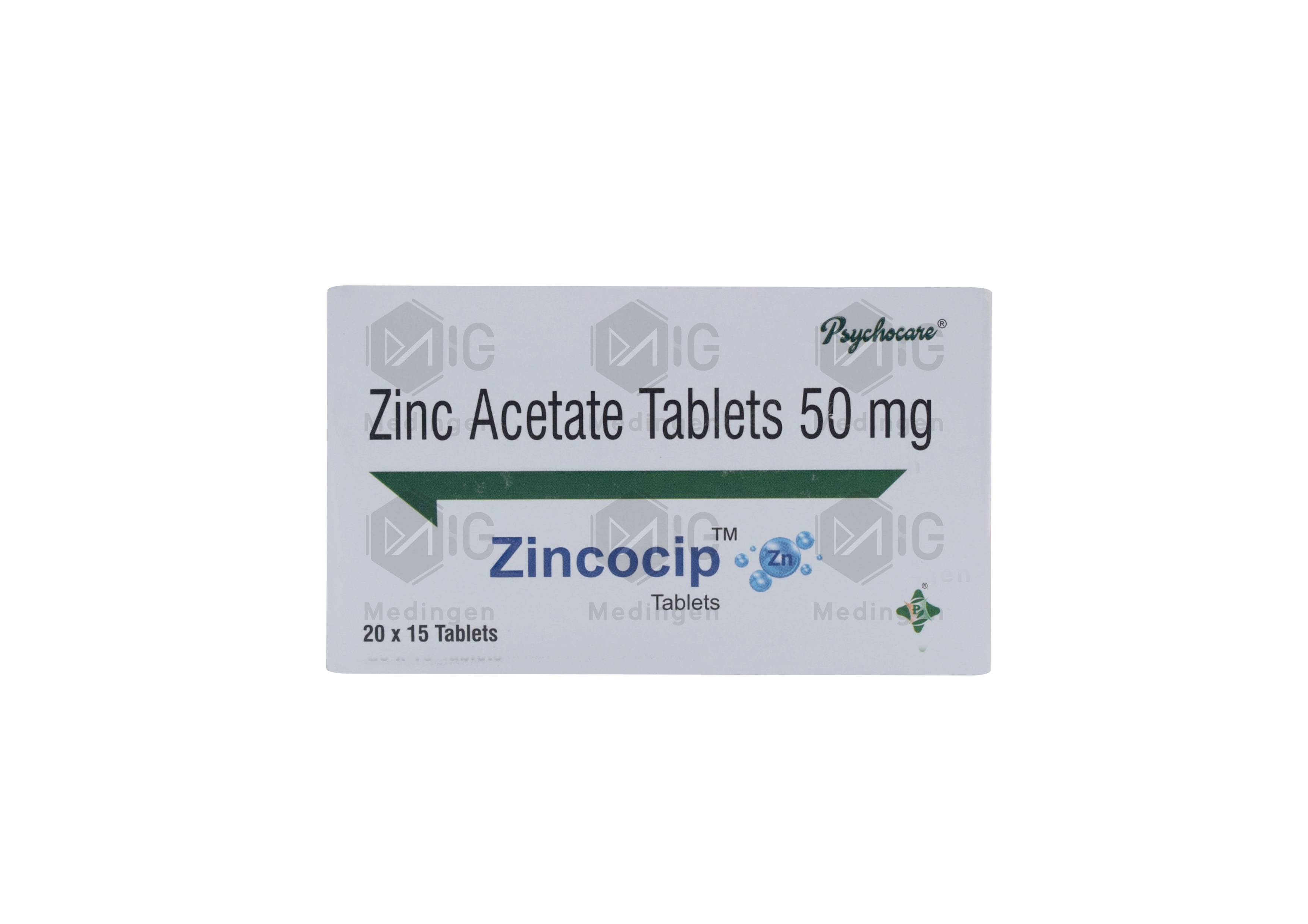 ZINCOCIP 50MG